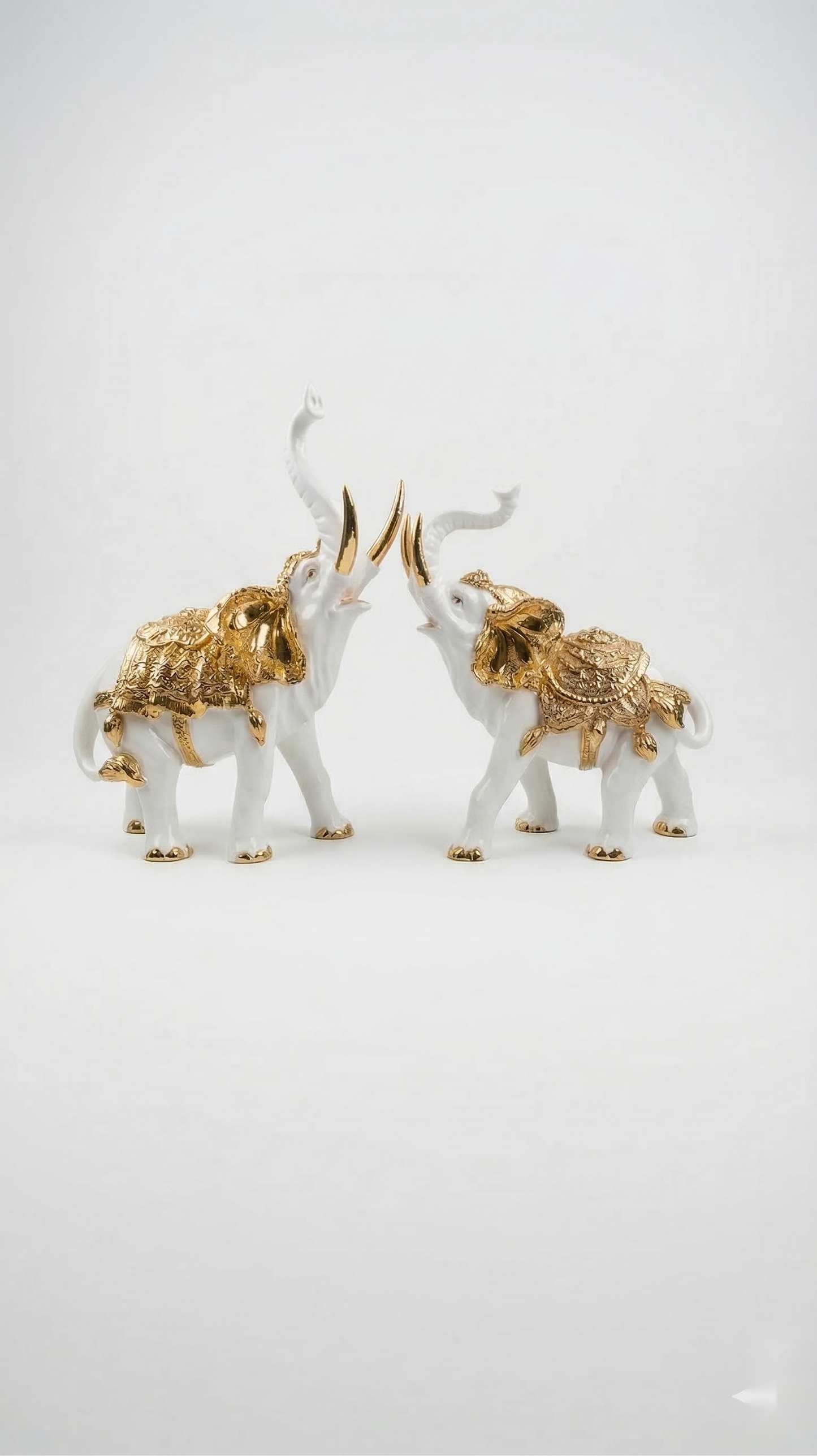 Evergold Elephant Pair