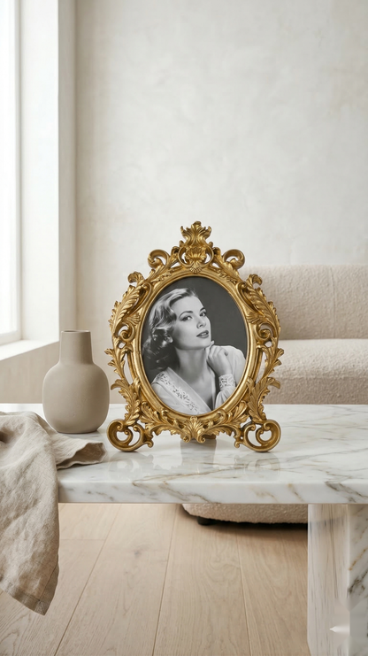 Heritage Oval Photo Frame 6 X 8
