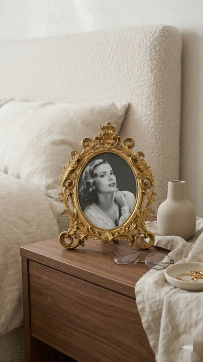 Heritage Oval Photo Frame 6 X 8