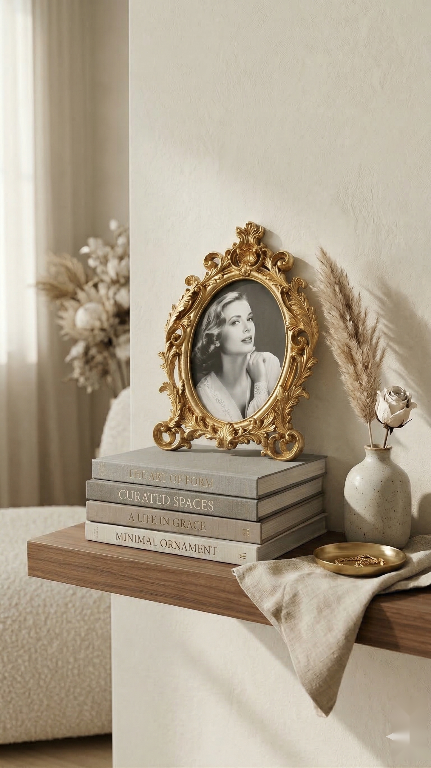 Heritage Oval Photo Frame 6 X 8