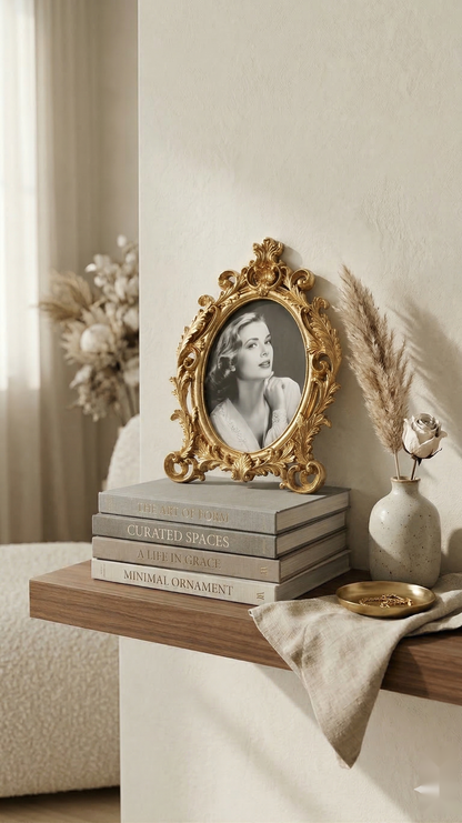 Heritage Oval Photo Frame 6 X 8