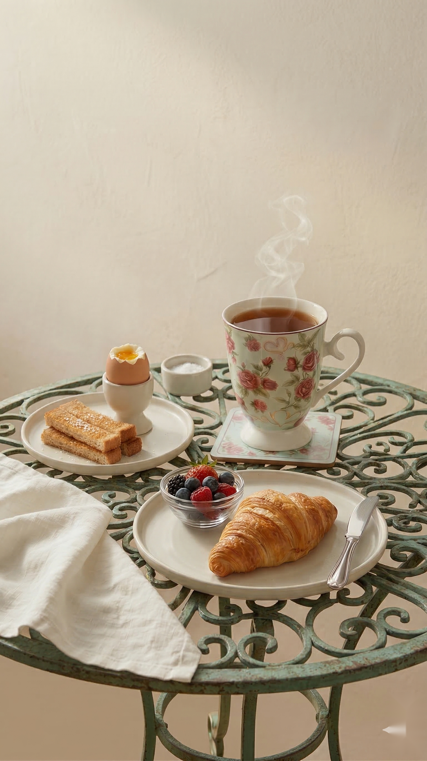 Heritage Footed Mug Set