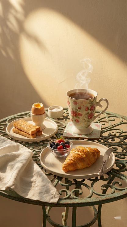 Heritage Footed Mug Set