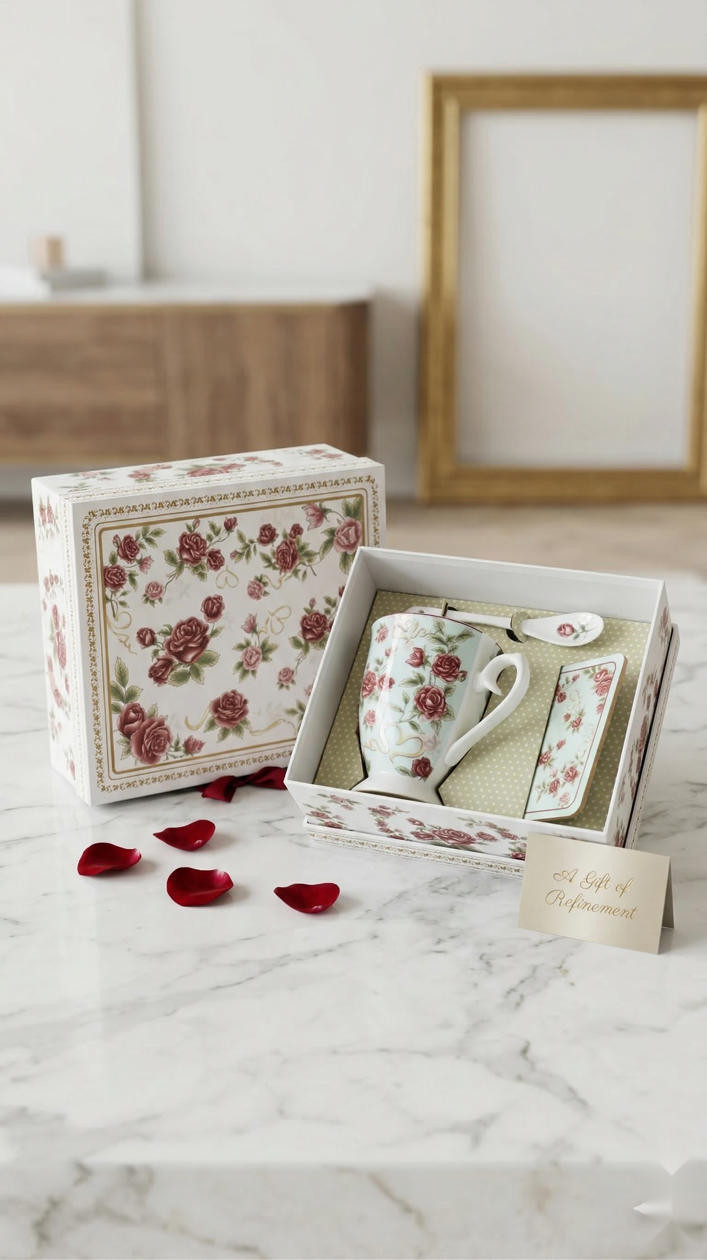 Heritage Footed Mug Set