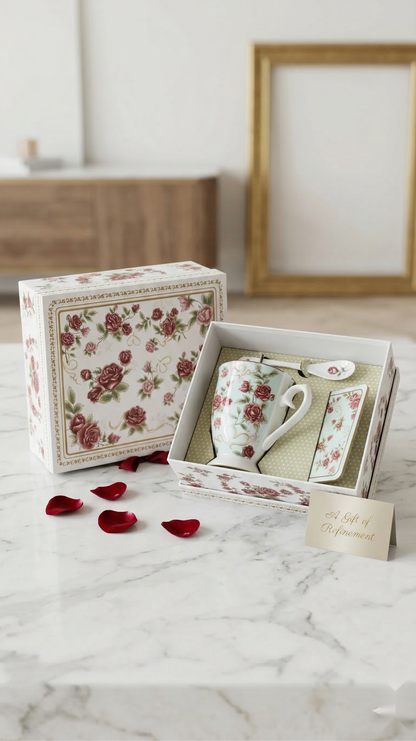Heritage Footed Mug Set