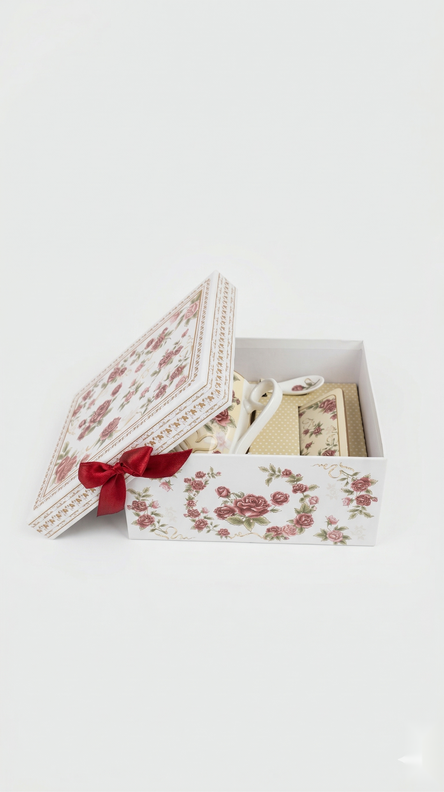Rosabella Footed Mug Set
