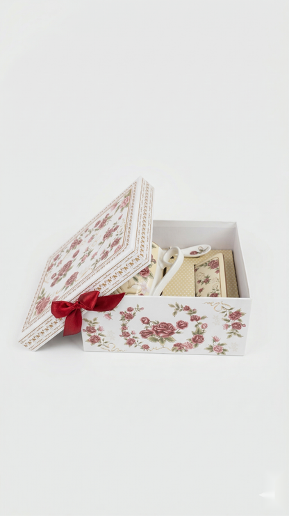 Rosabella Footed Mug Set