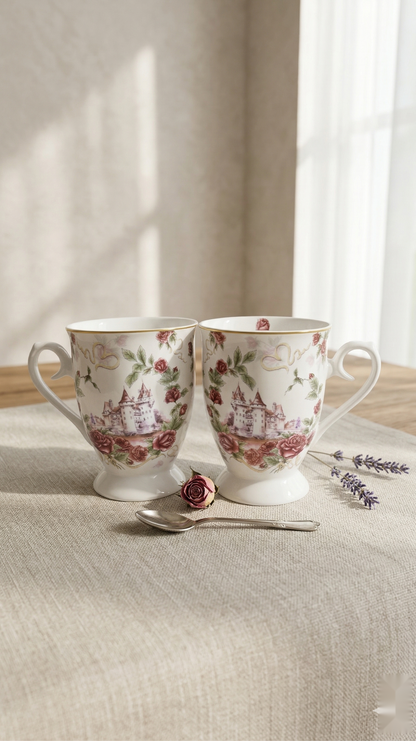 Rose Flora Mugs