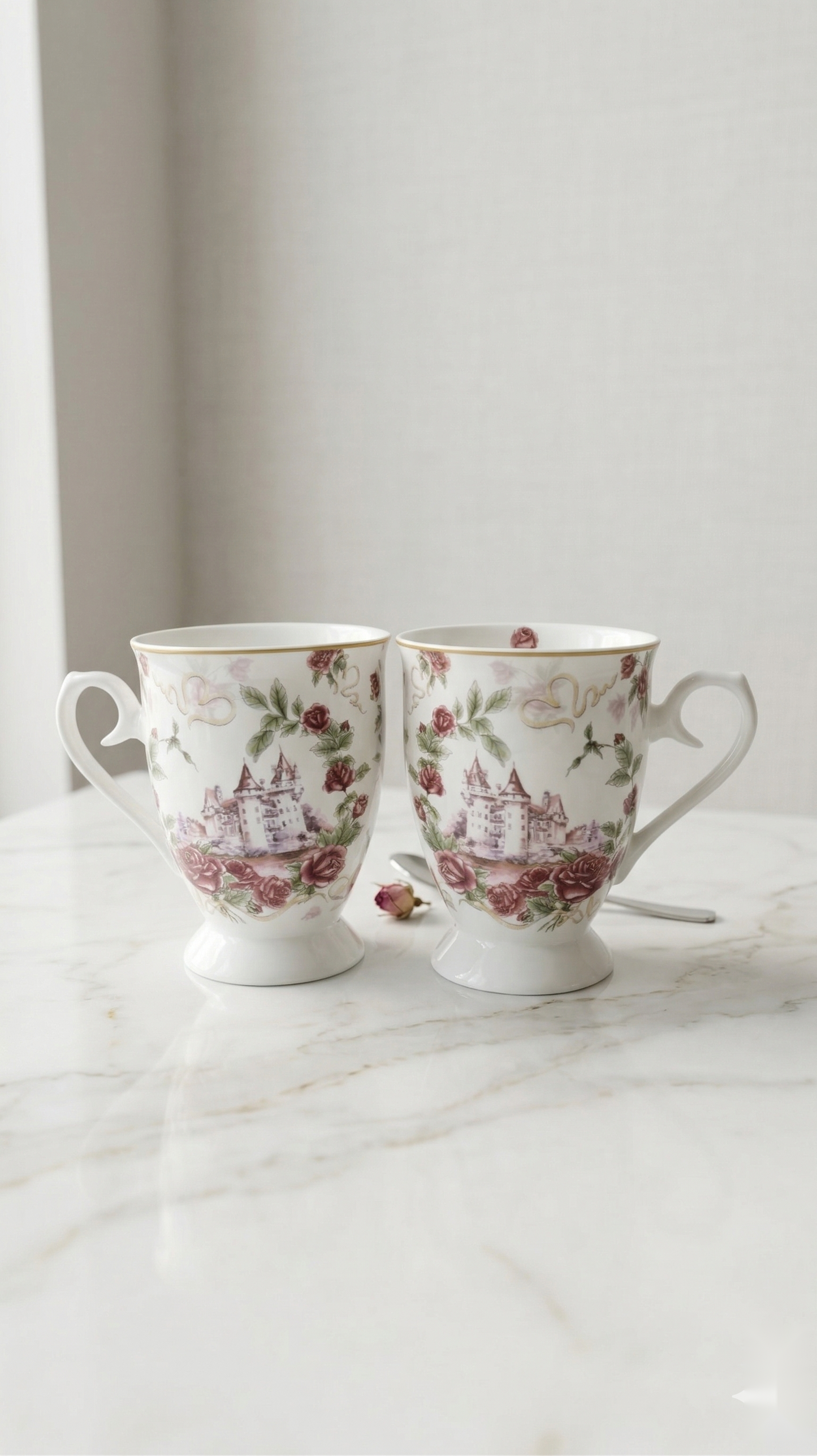 Rose Flora Mugs