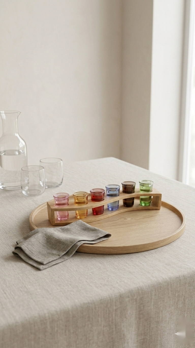 The Wave Vodka Glass Set