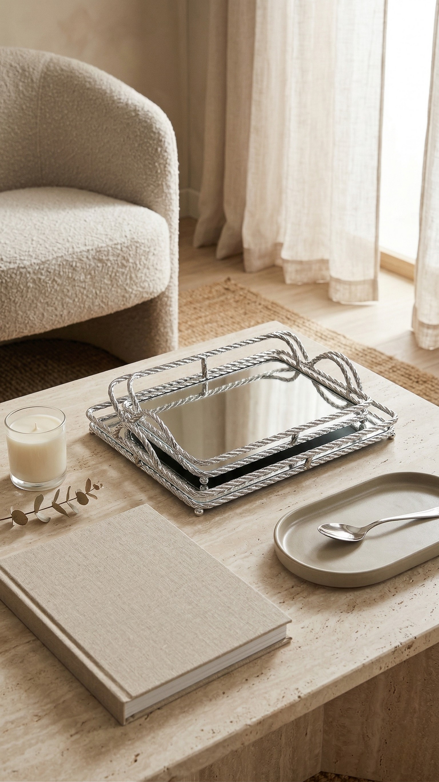 Classic Chrome Nested Trays