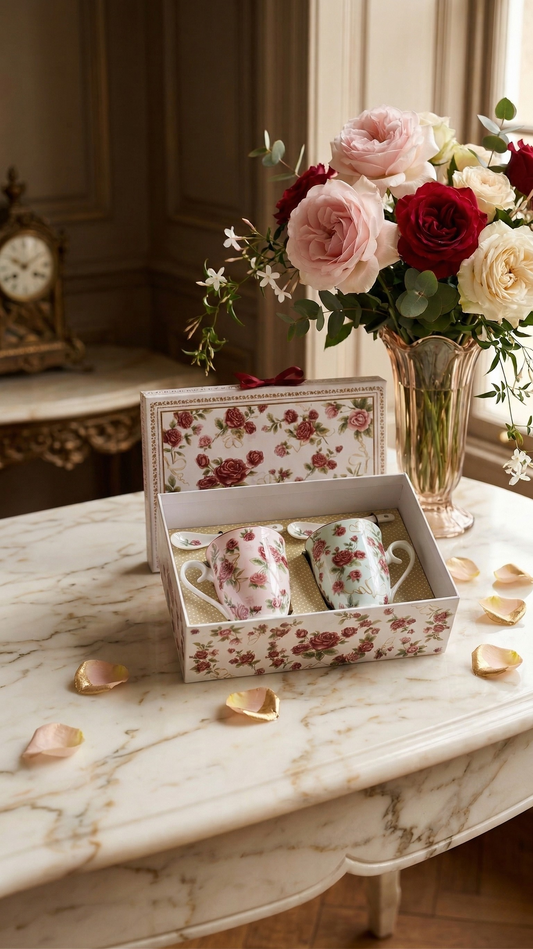 Heritage Flora tea set