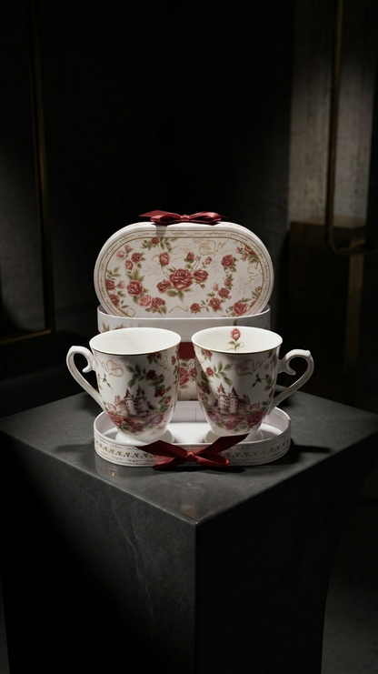 Rose Flora Mugs