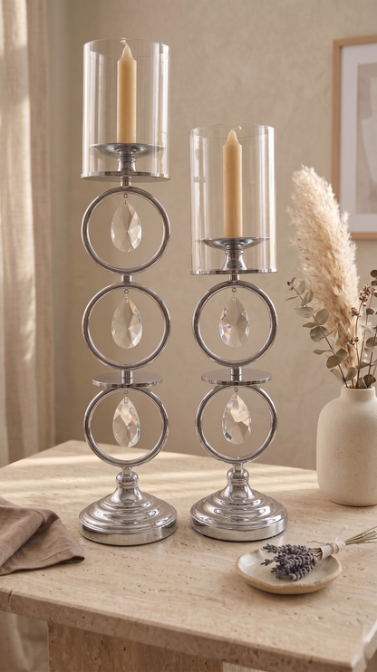 The Crystal Solstice Candle Pillars