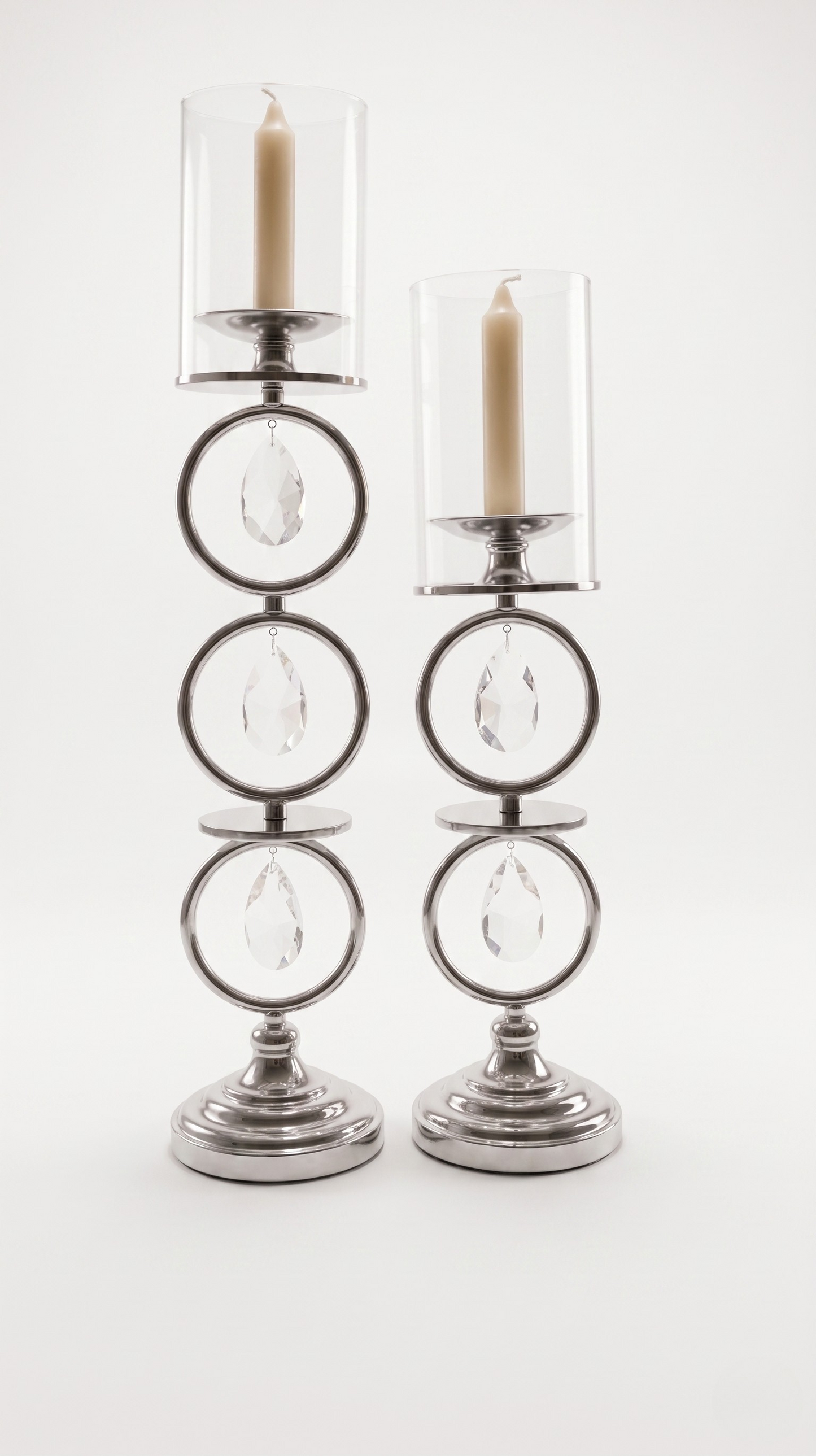 The Crystal Solstice Candle Pillars