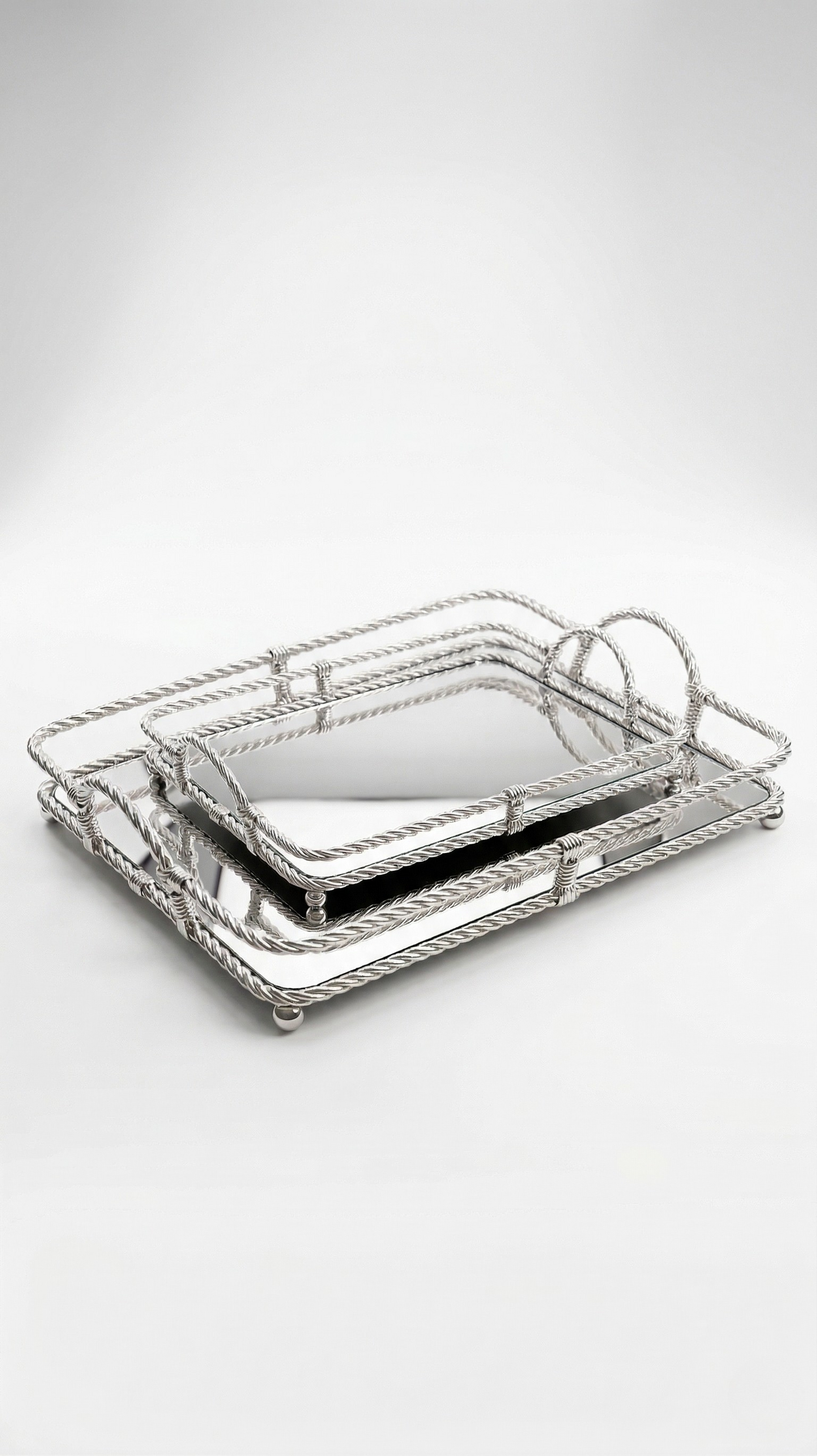 Classic Chrome Nested Trays