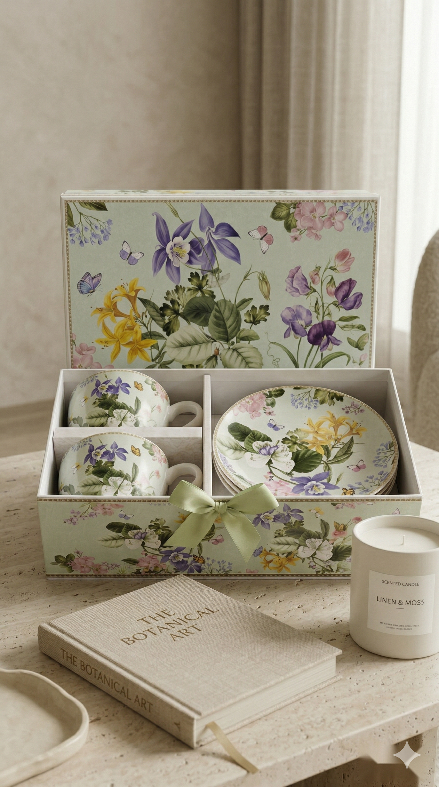 The Botanical Heritage Tea Set