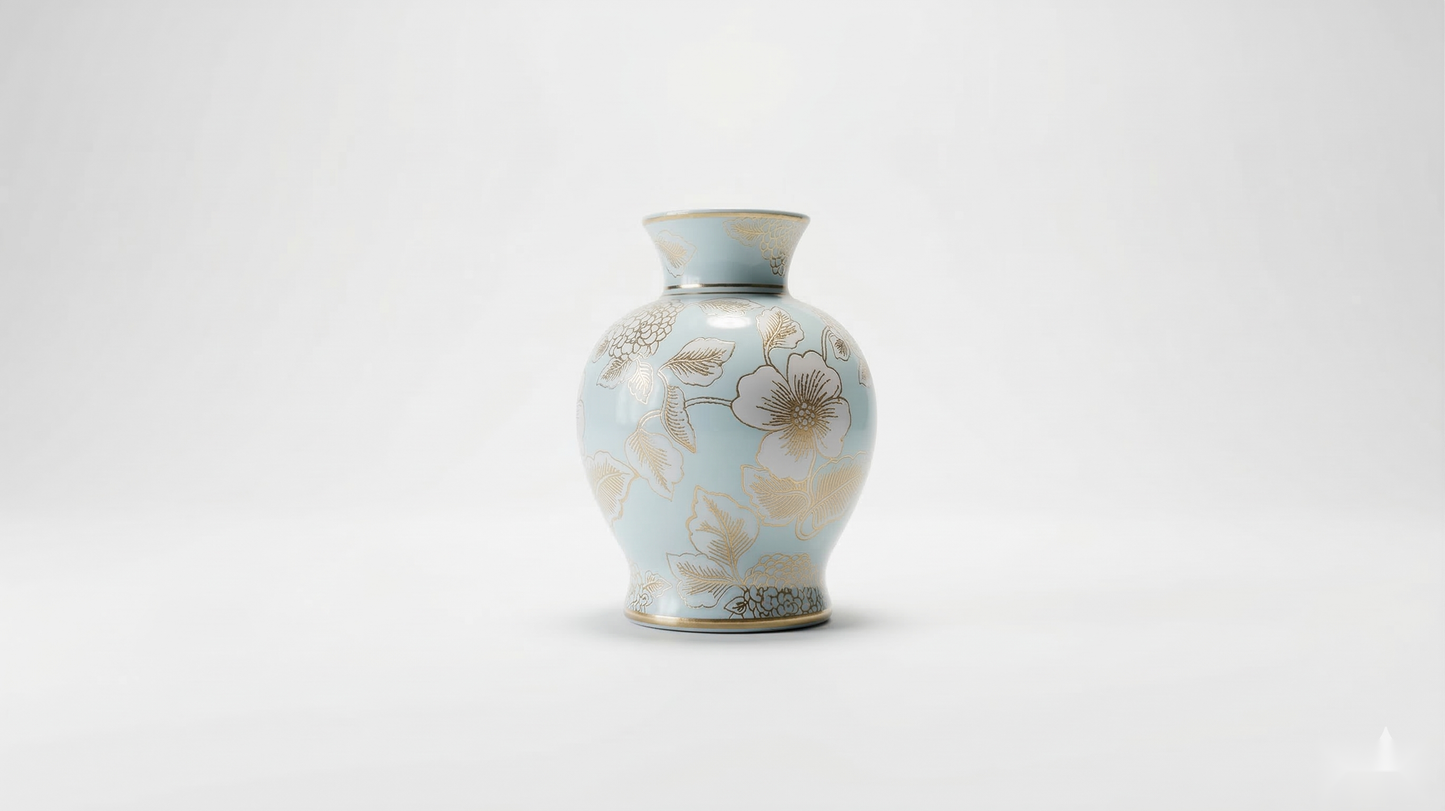 The Blue Flora Vase