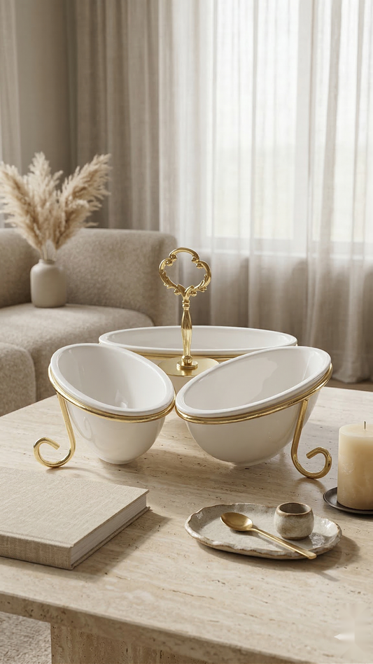 The Royal Clover Serving Bowl