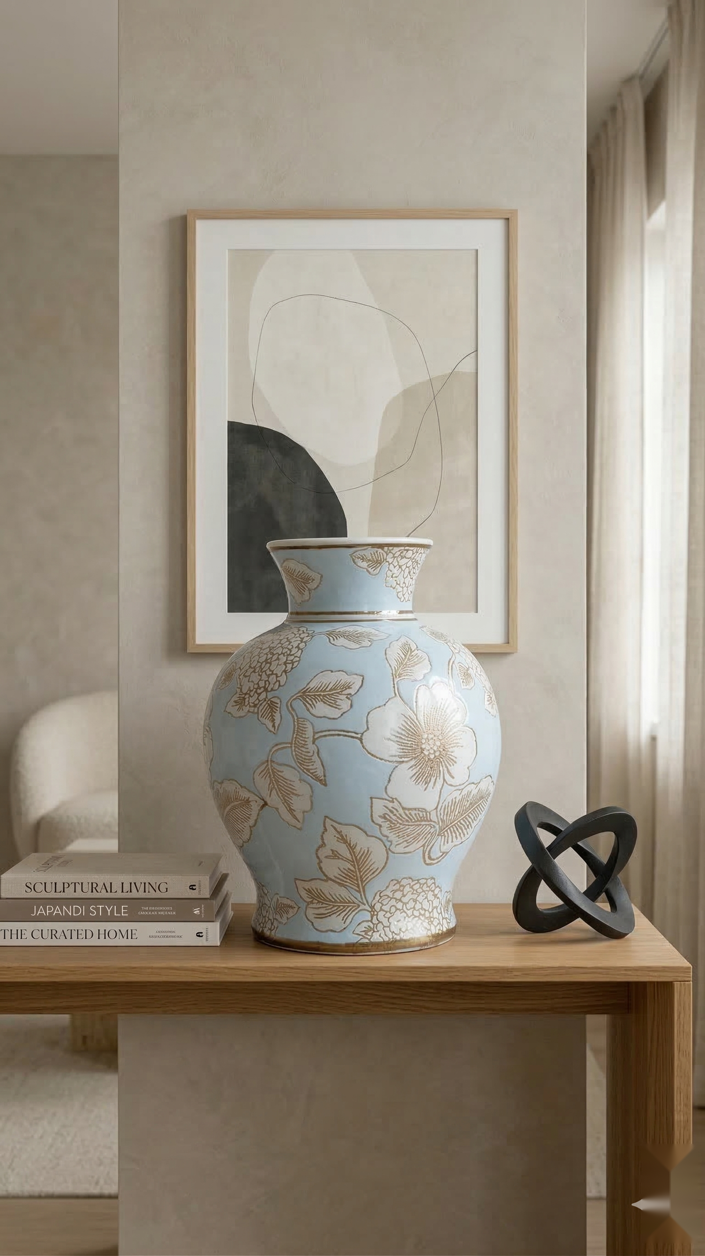 The Blue Flora Vase