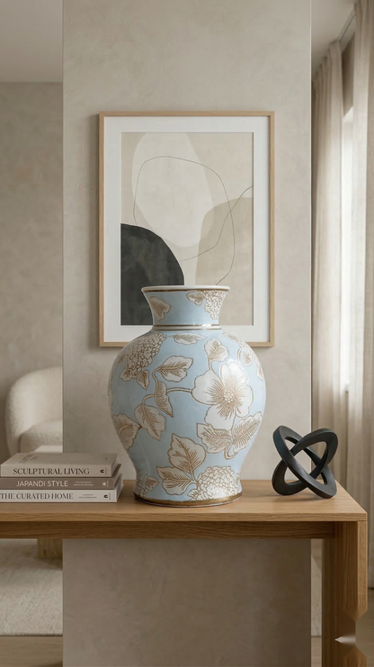 The Blue Flora Vase