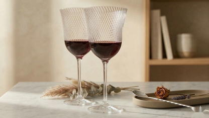 The Aria Optic Wine Glass Set