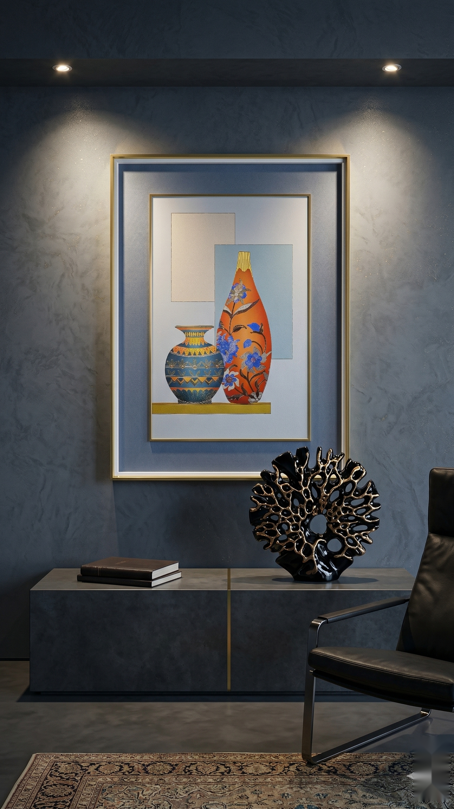 The Art Gallery Silhouette Wall Art
