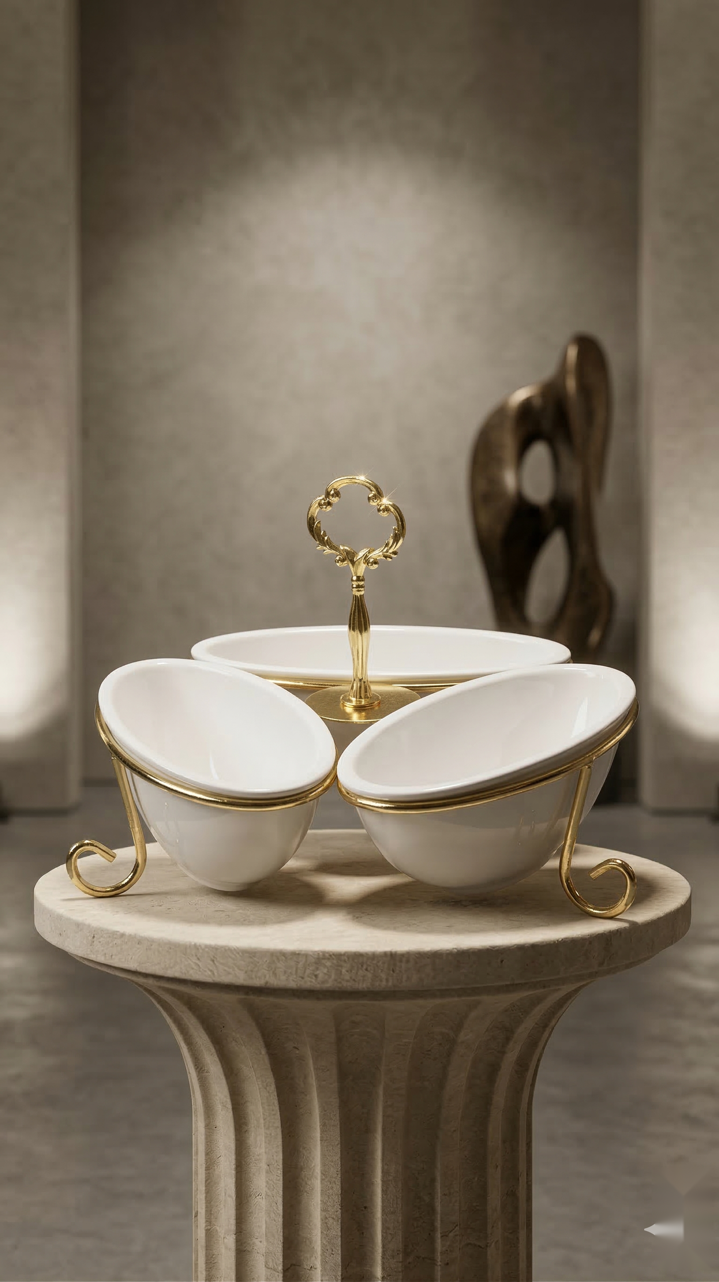 The Royal Clover Serving Bowl