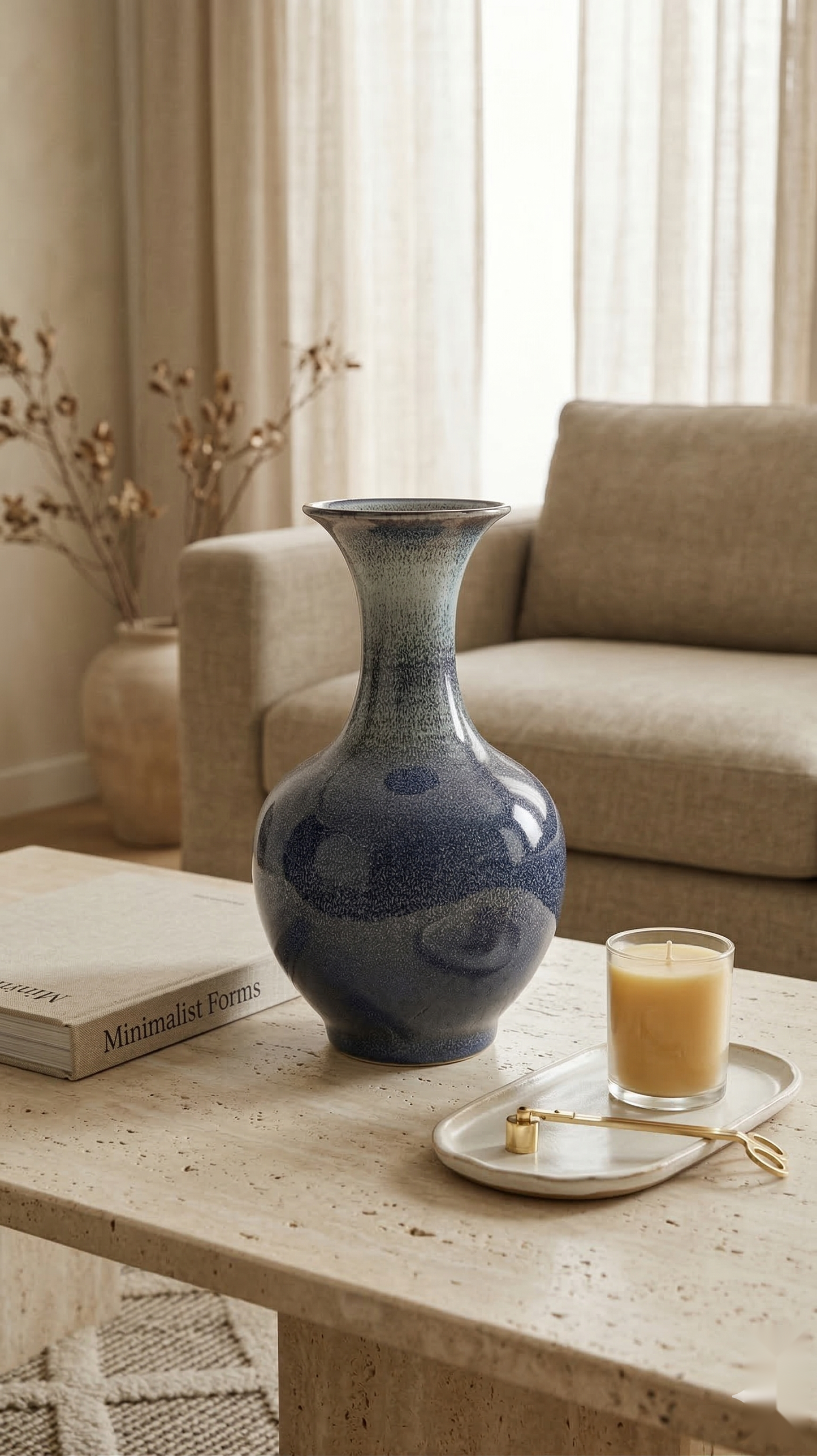 Gradient Glaze Vase