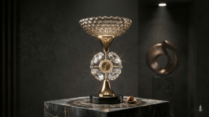 Astraeus Crystal Gold Centerpiece