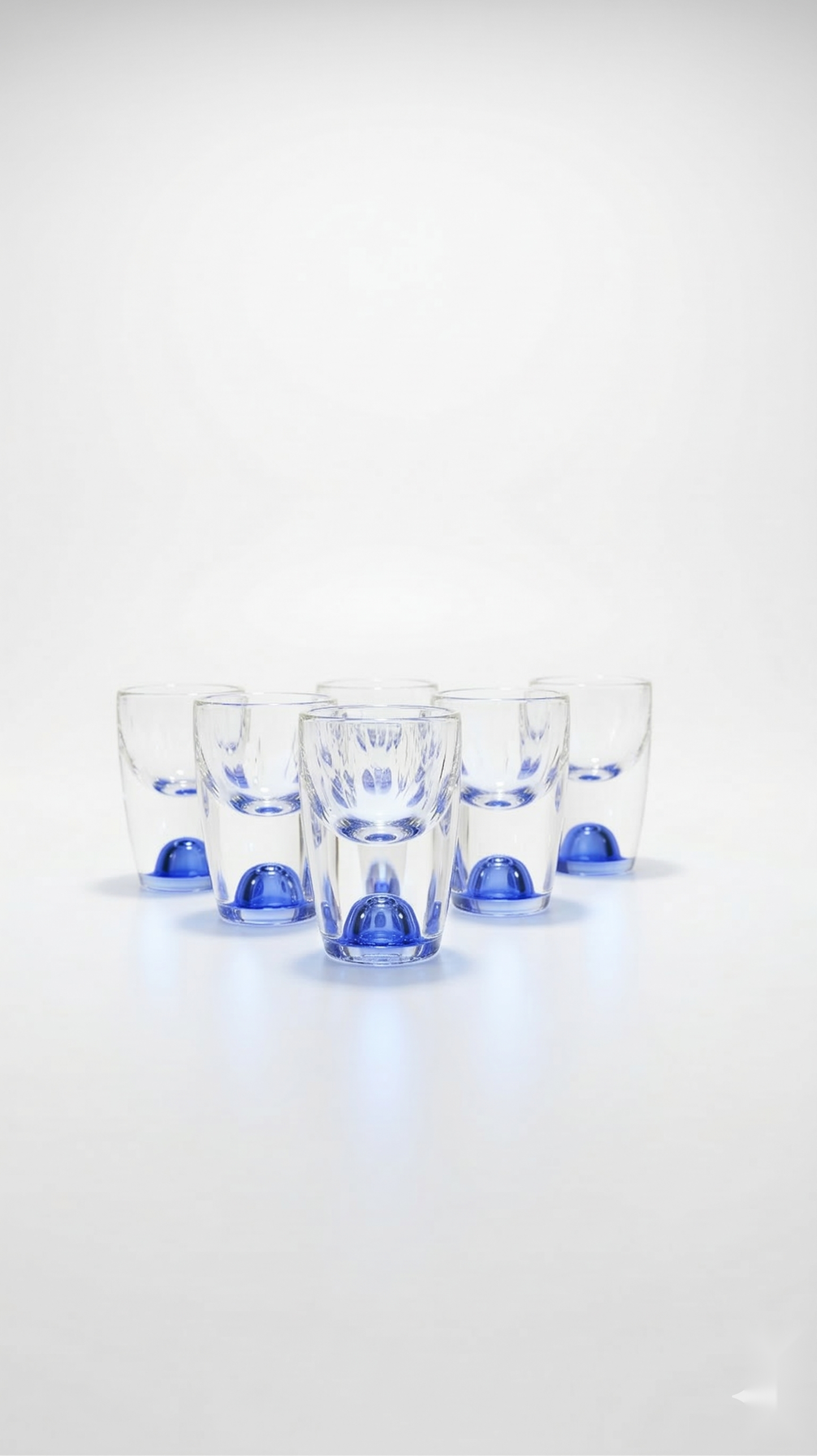 The Blue Dot Shot Glasses