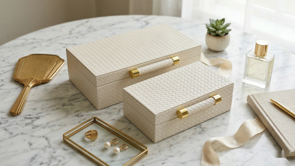 Ivory Root Jewellery Case