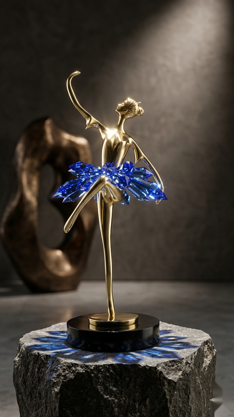 Azure Crystal Ballerina