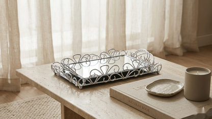 Versailles Mirror Tray Set