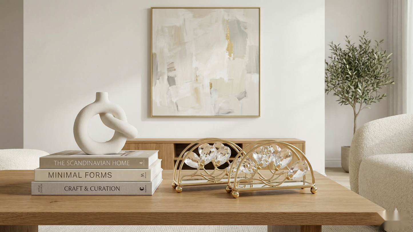 The Crystal Bloom Tissue Holder