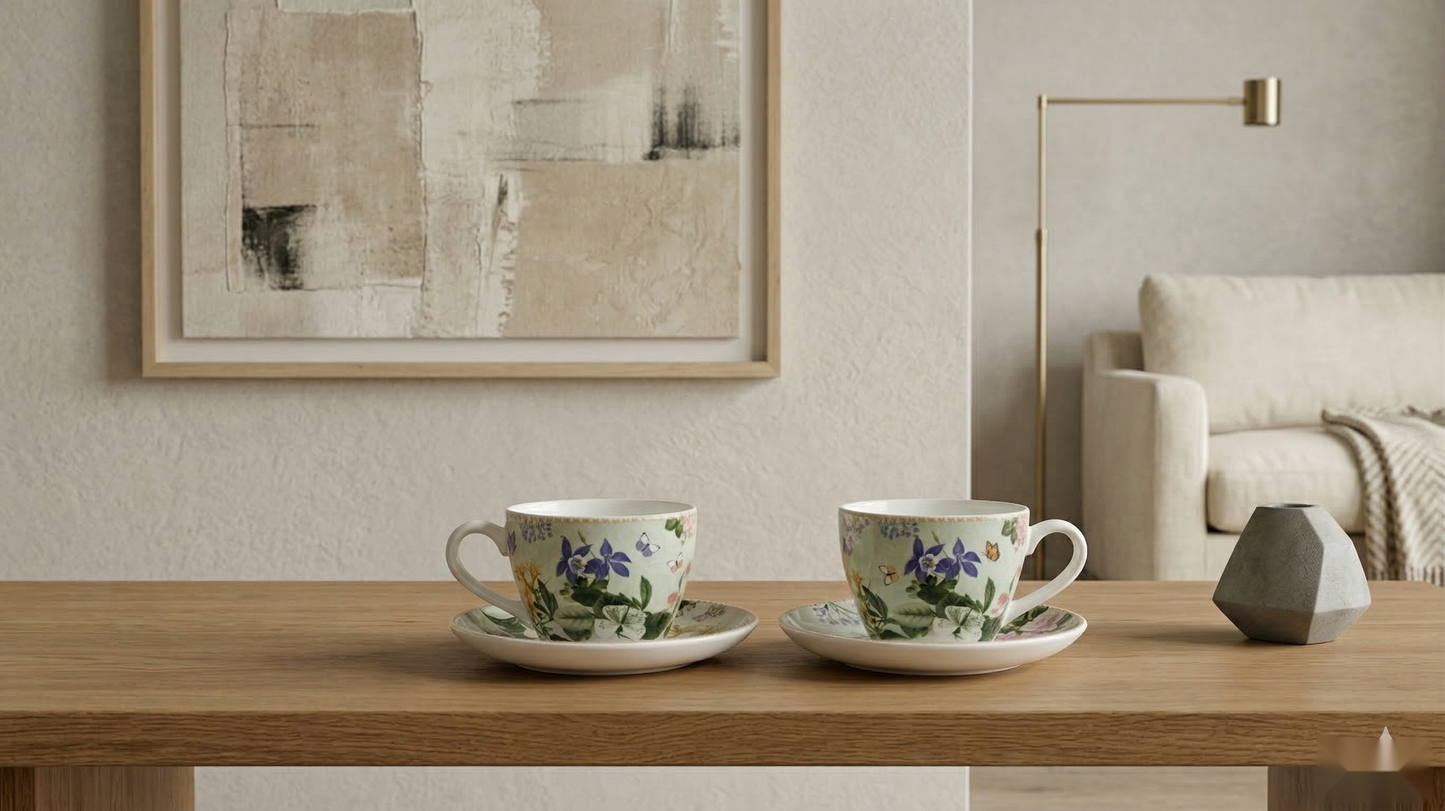 The Botanical Heritage Tea Set