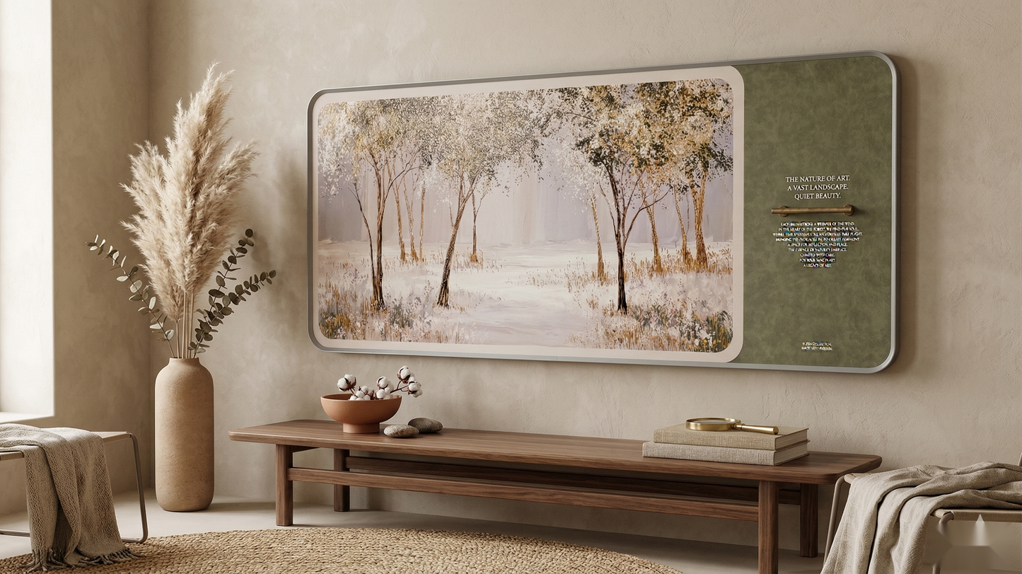 Misty Forest Wall Art