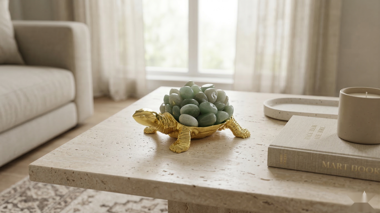 Natural Gemstone Turtle