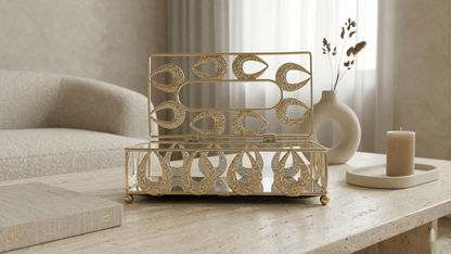 Oval Petal Tissue Box