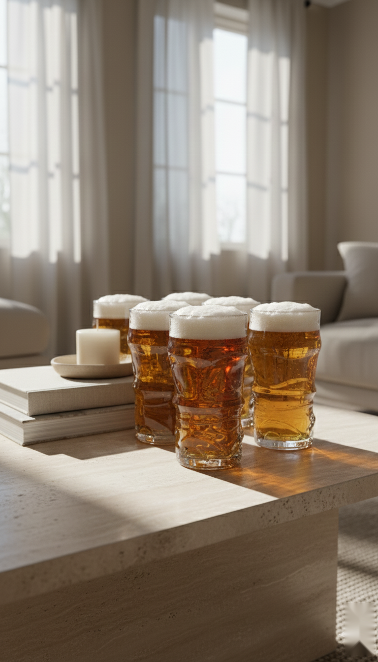 Tiki Highball Glasses set