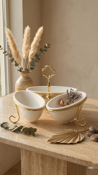 The Royal Clover Serving Bowl