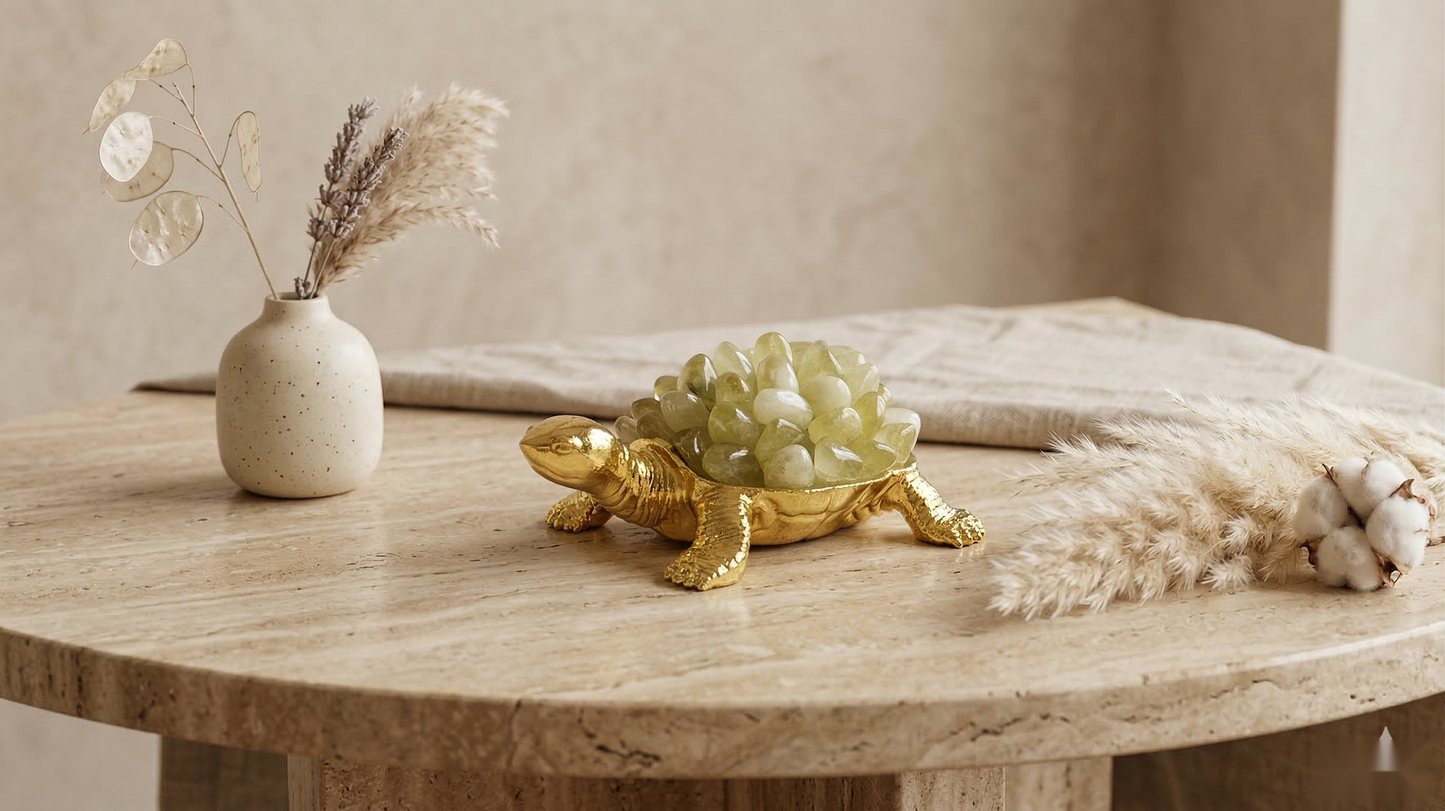 Natural Gemstone Turtle