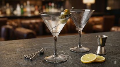 Smoke Martini Glass Set