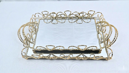 Versailles Mirror Tray Set