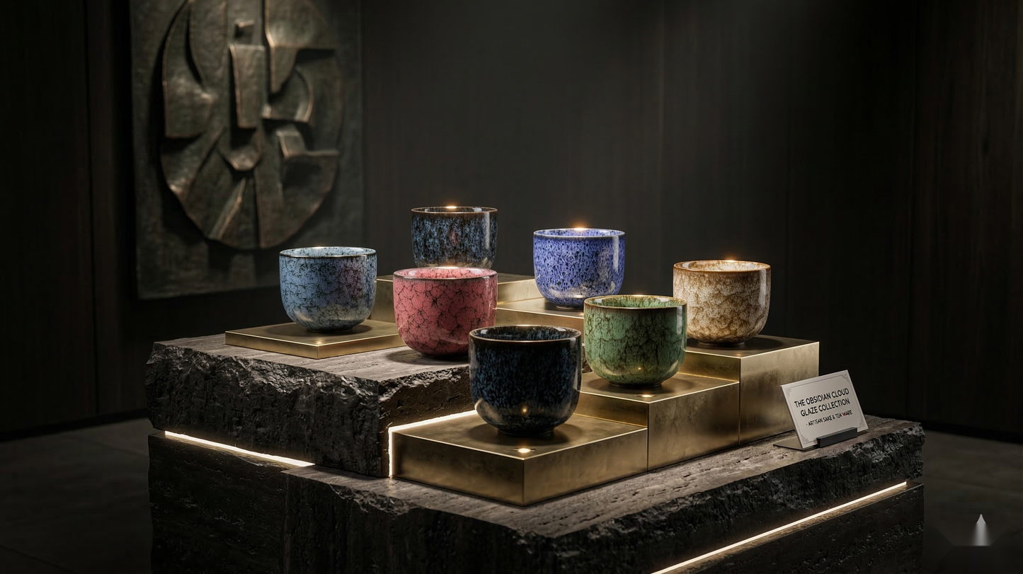 Zenith Spot Tea Bowls