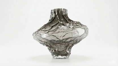 Rhapsody Smoky Glass Vase
