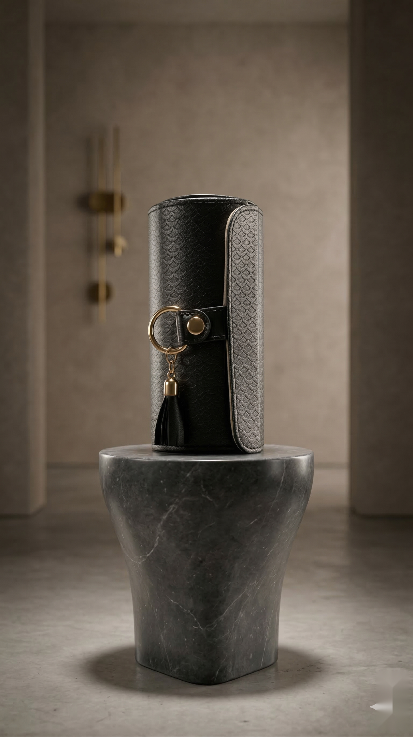 The Wanderlust Jewelry Roll