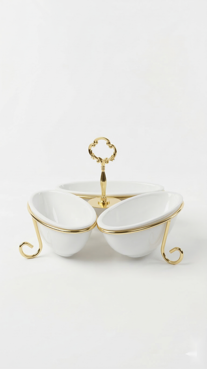 The Royal Clover Serving Bowl