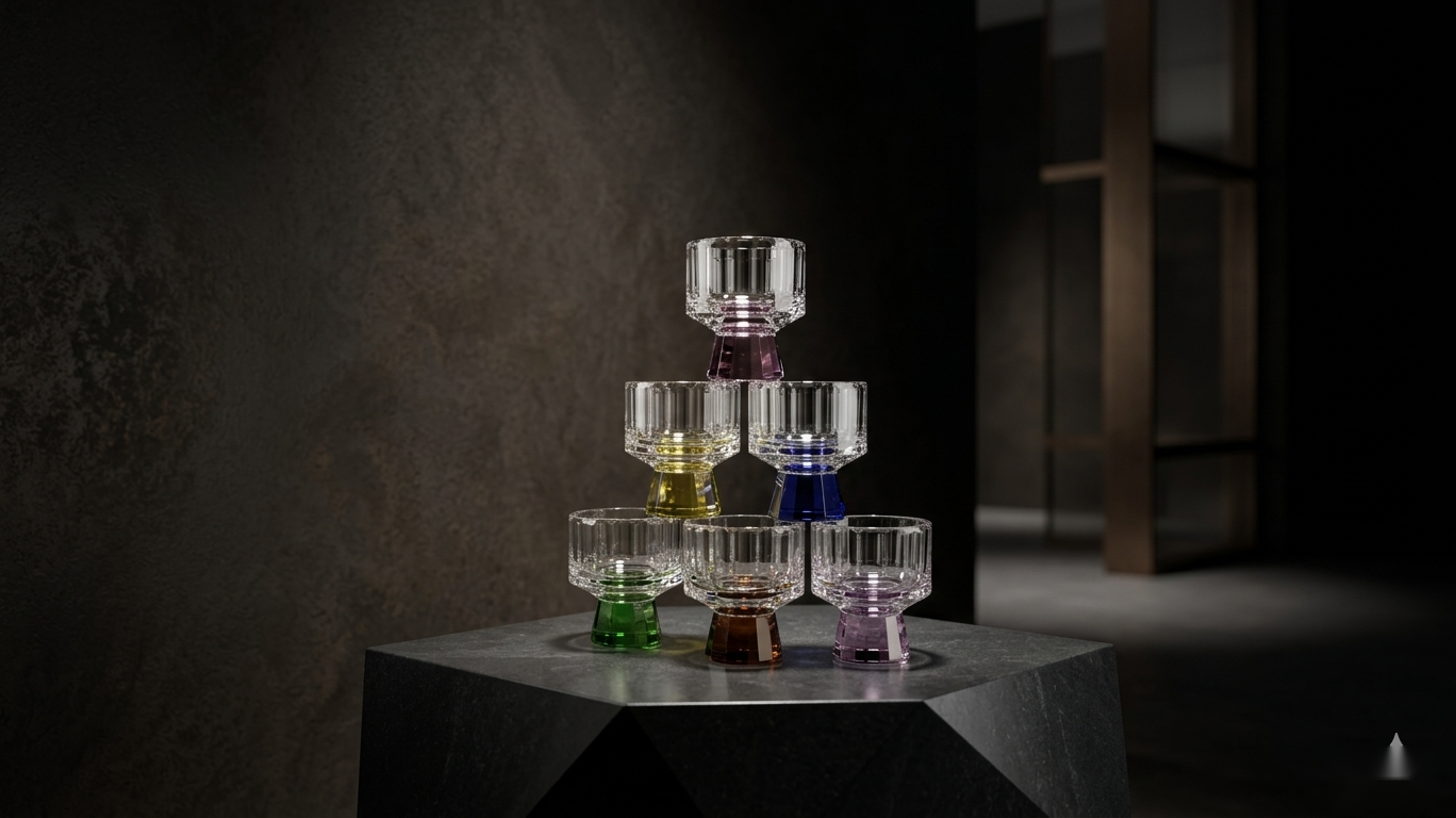 Prisma Lux Crystal glass set