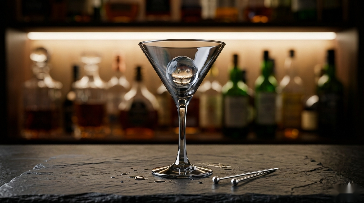 Smoke Martini Glass Set